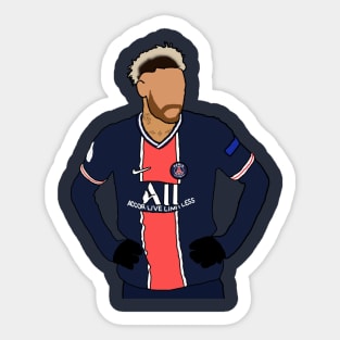 Neymar Jr PSG drawing Sticker